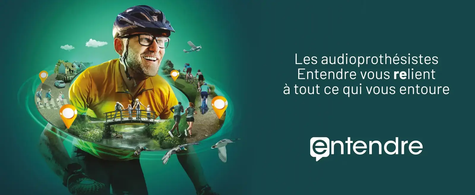 Votre Audioprothésiste Entendre Les Sables d'Olonne vous relie à tout ce qui vous entoure.